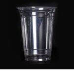 كوب مقاس ١٦ اونز شفاف بالغطاء ( جملة الـ 100 قطعة )
