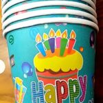 كوب كرتون عيد ميلاد مستورد عدد 10
