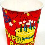كوب كرتون عيد ميلاد عدد 10 كوب