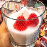 شمعه فراولة