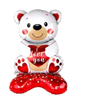 بالون هيليوم دبدوب love