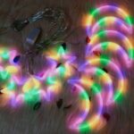 ستاره زينة رمضان هلال ونجوم