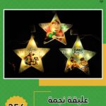 عليقة نجمه فنانيس مضيئه وورم بحجاره