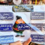 مغناطيس تلاجه فنانيس رمضان