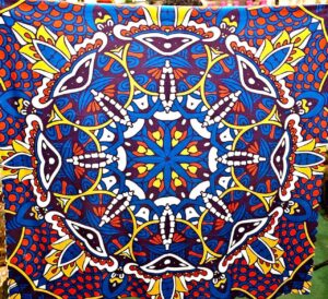 مفرش قطيفه مزخرف