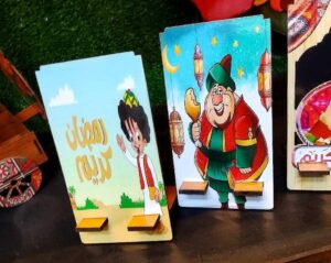 ستاند رمضاني مضئ للموبيل